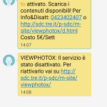 VIEWPHOTOX, h3g three Italy unrequested subscription, 24/07/2014